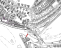 Footbridge location